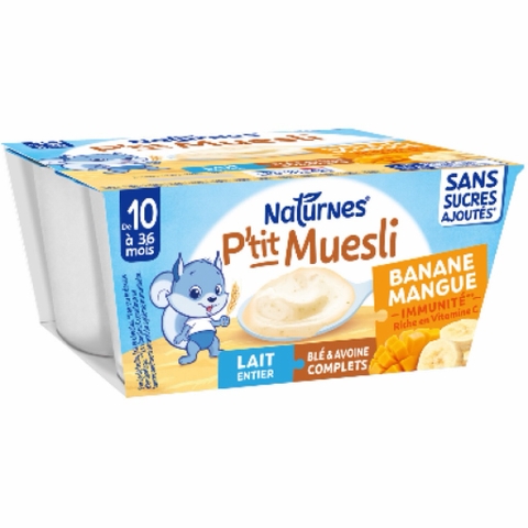Sữa chua NaturNes P’tit Muesli