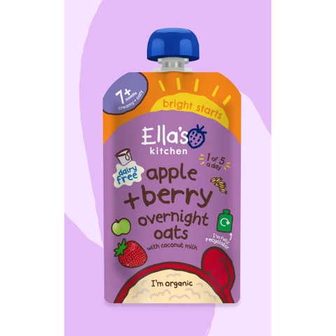 Yến mạch qua đêm Ella’s Kitchen 100g