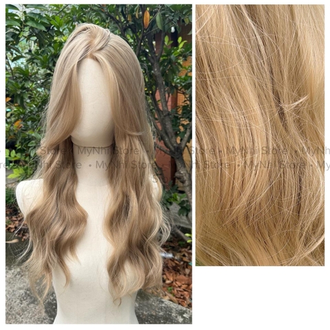 Siêu Da Đầu Lưới U SU03 Tóc Giả Xù Sóng