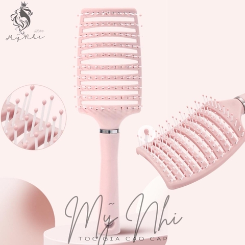 Lược Bán Nguyệt Gỡ Rối Chải Phồng Dành Cho Tóc (giao màu ngẫu nhiên)