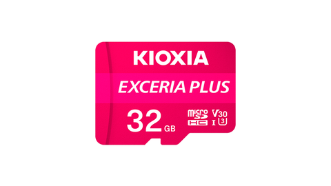 Thẻ nhớ KIOXIA EXCERIA PLUS microSD 32GB LMPL1M032GG2 – UHS-I U3, V30, hỗ trợ 4K