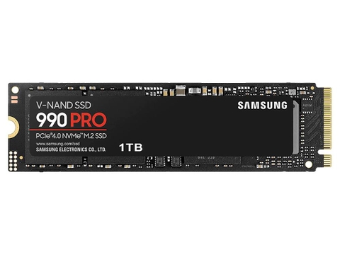 Ổ cứng gắn trong SSD Samsung 990 Pro 1TB M2 PCIe 4.0 chính hãng | Hàng chính hãng