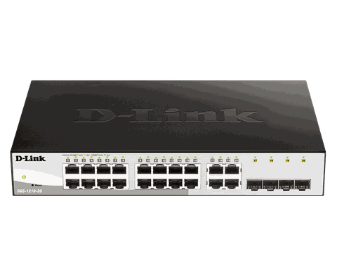 D-Link DGS-1210-20 – Switch Gigabit Smart Managed 20 Cổng