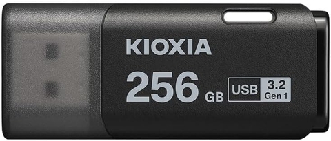USB KIOXIA TransMemory U301 LU301K256GG4 256GB Black – USB 3.2 Gen 1