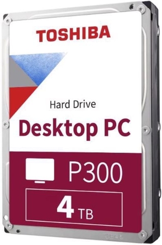 Ổ Cứng HDD Toshiba P300 4TB (HDWD240UZSVA) - Lưu Trữ Khổng Lồ, Hiệu Suất Cao Cấp Cho PC Desktop