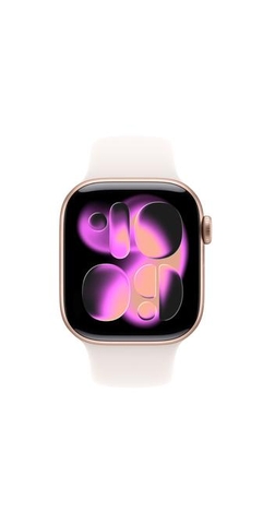 Apple Watch Series 11 Cellular 42mm Rose Gold – Vỏ Nhôm, Dây Sport Band Light Blush (M/L)