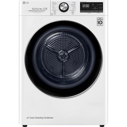 Máy sấy Quần Áo LG DVHP09W 9 kg Dual Inverter Heat Pump | Hàng chính hãng