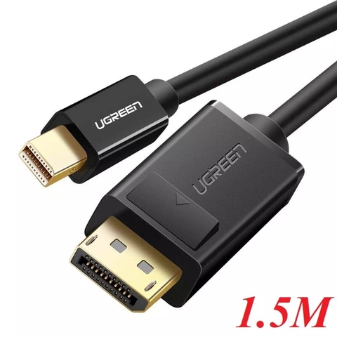 Cáp Mini DisplayPort to Displayport dài 1,5M Ugreen 10477 | Hàng chính hãng
