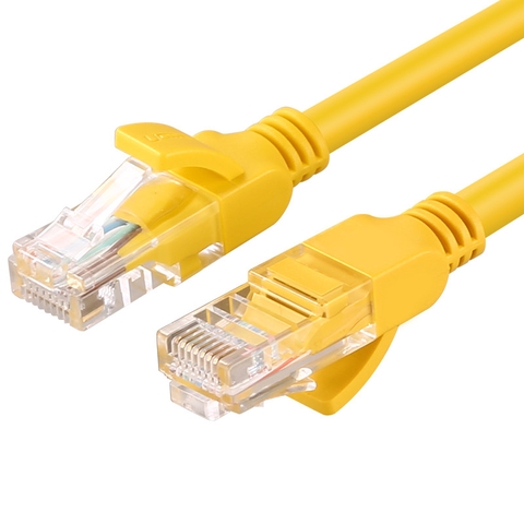 Cáp mạng Cat5e màu vàng 1M Ugreen 11230 | Hàng chính hãng