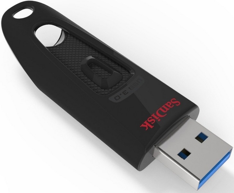 USB SanDisk Ultra CZ48 16GB USB 3.0 Đen - Tốc độ đọc 100MB/s