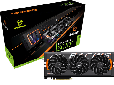 Card đồ họa Manli Gallardo GeForce RTX 5070 Ti OC 16GB GDDR7 M-N507TIGO/D716G-M3628