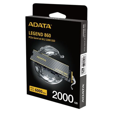 SSD ADATA LEGEND 860 2TB SLEG-860-2000GCS – M.2 PCIe Gen4 x4 NVMe