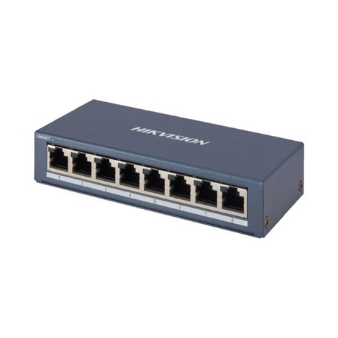 Switch mạng 8 cổng Gigabit 1000Mbps HIKVISION DS-3E0508-E(B) | Hàng chính hãng