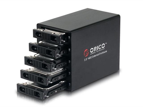 ORICO 3559RUS3 Hộp đựng 5 ổ cứng 3.5 USB 3.0 RAID
