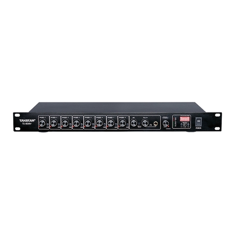 Bộ trộn micro hội nghị thông minh 8 kênh TS-808V | Hàng chính hãng