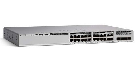 Switch Cisco C9200L-48P-4G-E Catalyst 9200L 48 Port PoE+, 4x1G uplink, Network Essentials | Hàng chính hãng