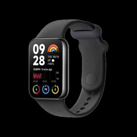 Vòng đeo tay thông minh Xiaomi Mi Band 8 Pro Black BHR8017GL | Hàng chính hãng