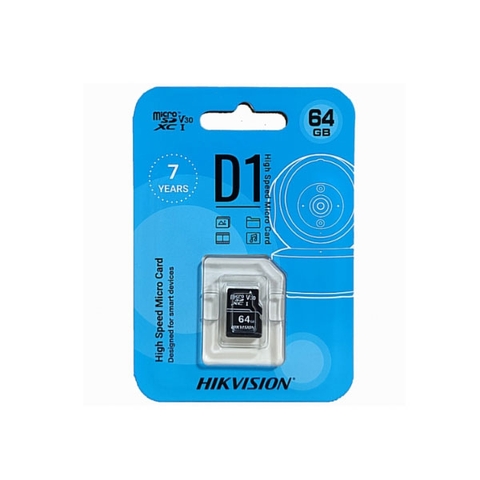 Thẻ nhớ Micro SD Hikvision HS-TF-D1 64Gb Class 10 Read | Hàng chính hãng