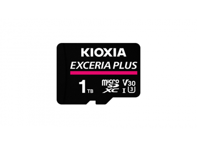 Thẻ nhớ KIOXIA EXCERIA PLUS microSD 1TB LMPL1M001TG2 – UHS-I U3, V30, A1, hỗ trợ 4K