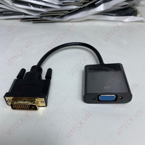 Cáp chuyển DVI sang VGA có Chip hãng JASOZ B106