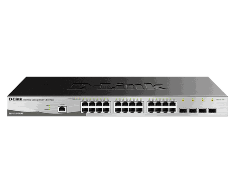 SWITCH D-LINK DES-1210-28/ME 28 PORT METRO ETHERNET