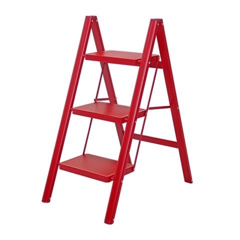 Thang ghế gấp gọn thông minh 3 bậc FUJIHOME SL103R (Red)