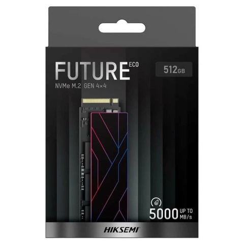 Ổ cứng SSD HIKSEMI FUTURE ECO 512GB M.2 NVMe M.2 2280 PCIe Gen4 x 4 | Hàng chính hãng