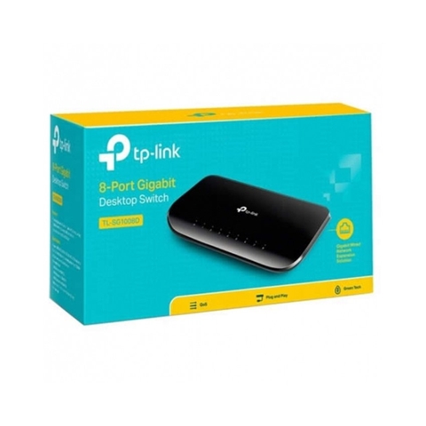 Switch TPLink Gigabite 8 Port (TL-SG1008D) | Hàng chính hãng