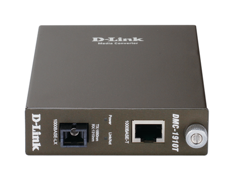 D-Link DMC-1910T – Bộ chuyển đổi quang Gigabit Single-Mode