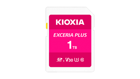 Thẻ nhớ KIOXIA EXCERIA PLUS SD 1TB LNPL1M001TG4 – UHS-I U3, V30, tốc độ đọc 100MB/s