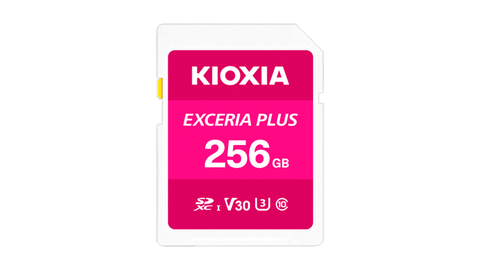 Thẻ nhớ KIOXIA EXCERIA PLUS SD 256GB LNPL1M256GG4 – UHS-I U3, V30, tốc độ đọc 100MB/s