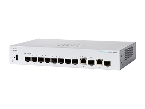 Thiết bị chuyển mạch Switch Cisco CBS350-8S-E-2G-EU | Hàng chính hãng