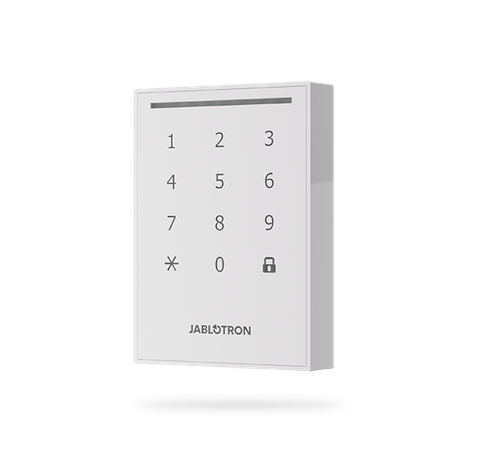 Bàn phím ngoài trời với đầu đọc bus JA-121E-WH - Màu trắng | Hàng chính hãng