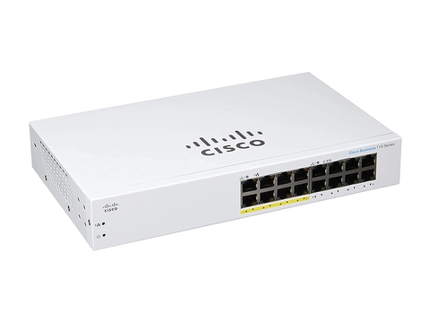 Thiết bị chia mạng Cisco CBS110-16PP-EU 8 Cổng POE | Hàng chính hãng