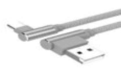 Cáp USB 2.0->Type-C 1m  UNITEK C14057GY cong | Hàng chính hãng