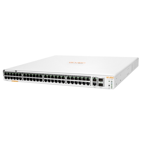 Switch Aruba JL809A 48 Ports GE PoE+ 600W, 2x 10GE Combo Uplinks | Hàng chính hãng