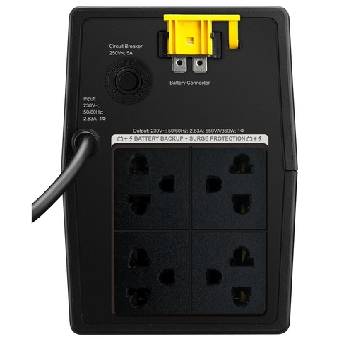 APC Easy UPS BVX BVX650I-VN 650VA, AVR, 230V