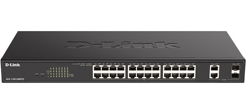 D-Link DGS-1100-26MPV2 – Switch Gigabit PoE Smart Managed 26 Cổng