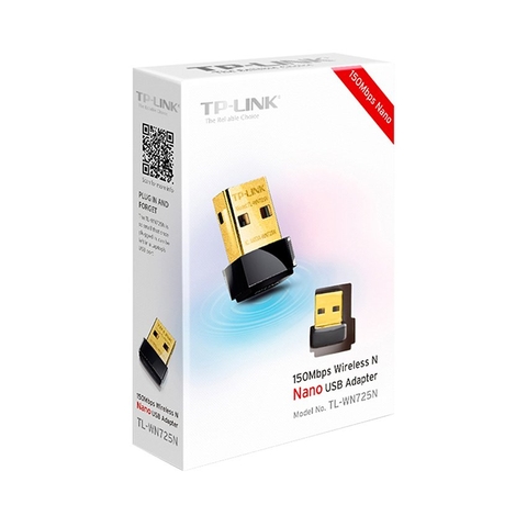 Card mạng không dây USB TP-Link TL-WN725N Wireless N150Mbps | Hàng chính hãng