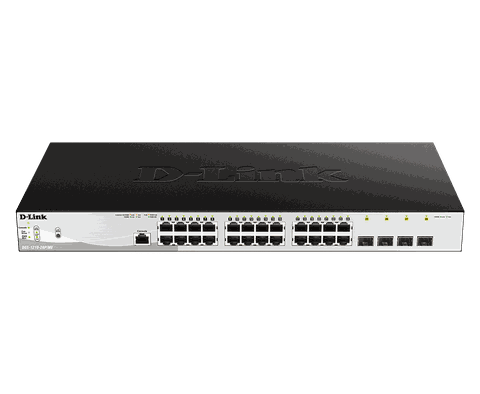 D-LINK DGS-1210-28P/ME – SWITCH GIGABIT POE METRO ETHERNET 28 CỔNG