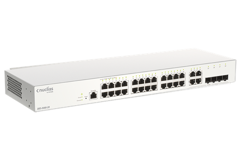 D-LINK DBS-2000-28 – SWITCH GIGABIT 28 CỔNG QUẢN LÝ CLOUD
