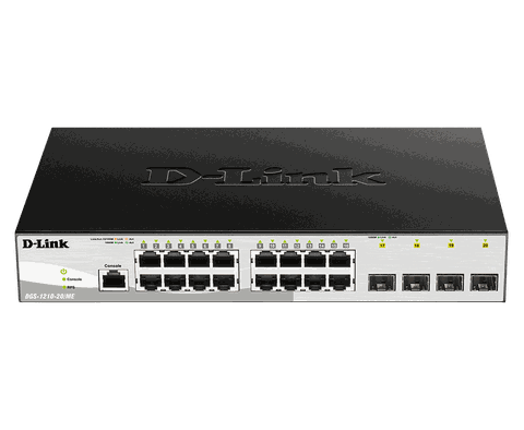 D-Link DGS-1210-20/ME – Switch Gigabit Metro Ethernet 20 Cổng