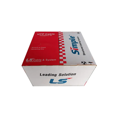 Cáp mạng LS UTP-E-C5G 0.5×004P/GY