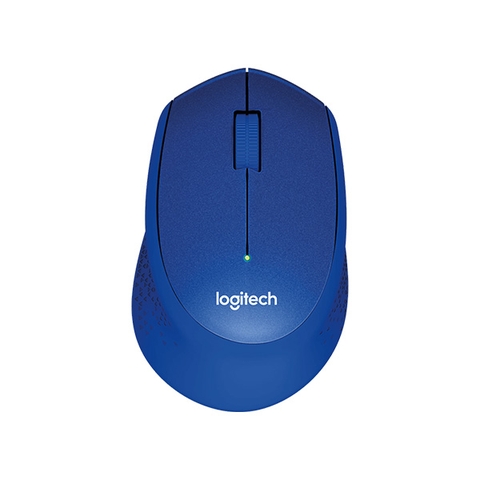 Chuột không dây Logitech M331 Xanh dương 910-004915 | Hàng chính hãng
