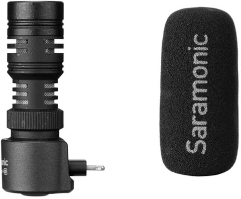 Micro Thu Âm Saramonic SmartMic+ Di - Micro Lightning