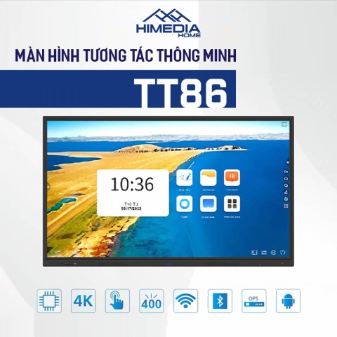 HIMEDIA HOME TT86 – Màn hình tương tác thông minh 86 inch