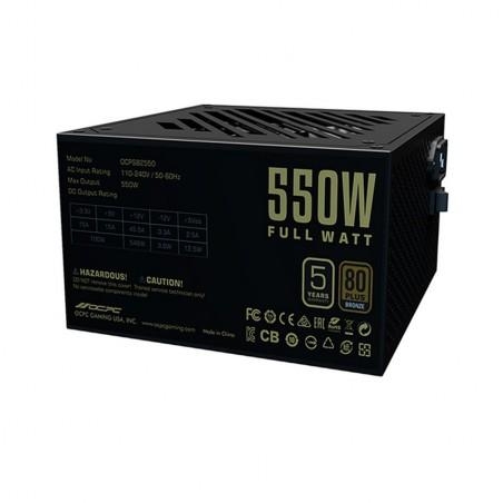 Nguồn máy tính OCPC ENERGIA BZ550 BRONZE 80+, công suất 550W [BH 60T]