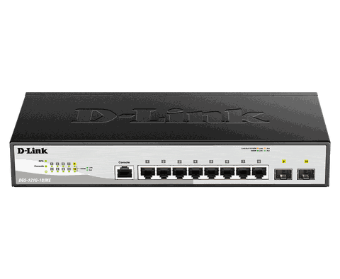 SWITCH D-LINK DGS-1210-10/ME 10 PORT GIGABIT METRO ETHERNET