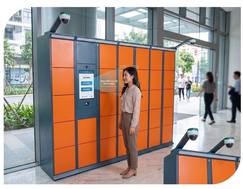 Tủ Đồ Thông Minh Face ID KF-LCIB.F10 – Giải Pháp Lưu Trữ Bảo Mật Tương Lai