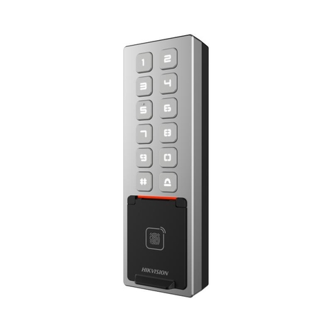 Máy chấm công, kiểm soát cửa bằng thẻ cảm ứng Model: DS-K1T805EBWX. NSX: HIKVision. Mới 100% | Hàng chính hãng